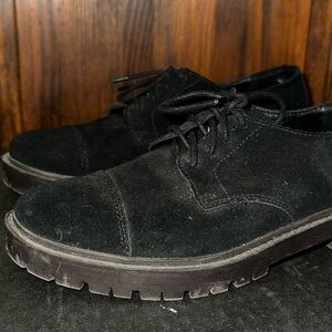 Lucky Brand black oxfords, size 6.5, hardly worn